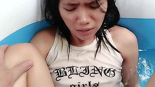 Wet Stepsister In A Plaid Skirt Gets Pounded Hard In Close Pov