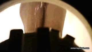 Ebony stepmother spied in shower (big ass)