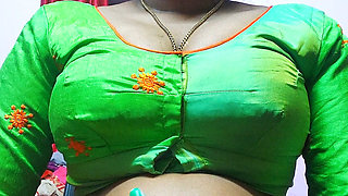 Beautiful Indian wife is encouraging her husband to have sex