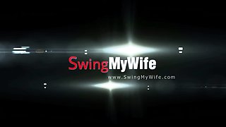 Most Beautiful Swinger Wife Swapped