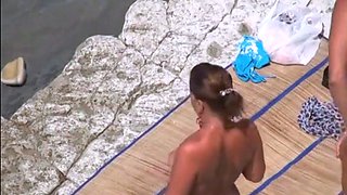 nudist niece with tan lines (homemade voyeur)