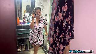 Stepsister Gets Facial Through Hole in Sink