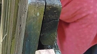 Shower Doesn't Work, Married Woman Asks Farm Caretaker for Help Using Just a Towel and Pays with Sex