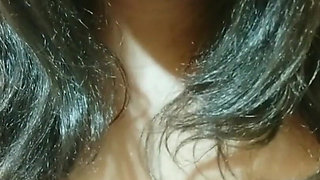 Tiny Thong Tucked Between My Vaginal Lips Causing the Squirt