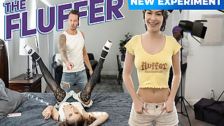 Behind the Scenes Fluffers Penelope Kay and Nicole Aria Keep Talent Rock Hard