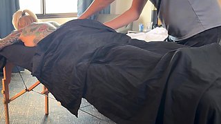 Blonde fetish babe fist her best friends gaping pussy