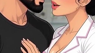 Desi Hot Doctor Bhabi Gives Special Treatment - Indian MILF Doctor Fantasy