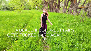 Wifebucket Amateurs - a Beautiful Forest Fairy Gets Fucked Hard Against a Tree