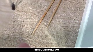 Step Sister Kitty Carrera Shows Her Ass on Webcam for Stepbrother