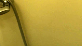 Angelica Enjoys Her Own Pee (backstage)