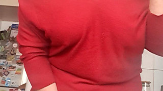 Stepmom Touching Her Pussy