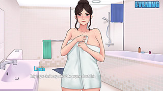 Step MOM Linda Allows Son to Touch & Squeeze Her Big Jiggling Boobs