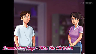 First anal of this ortodox Christian was sore. But after a bit of screaming she also spreads pussy for my big dick.