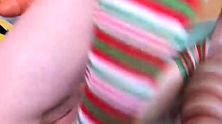 Petite small tit babe with perfect pussy masturbates