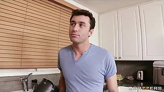 HOT redhead MILF Syren De Mer fucks her son's best friend