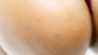 Dick swallowing booty