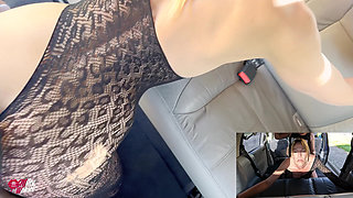 Blonde Nylon Slut Gets Her Ass Fucked While Tied up!!
