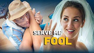 Hot Brunette Bride in Wedding Dress Licks Toes and Fucks Gardener Servant - HD 1080p