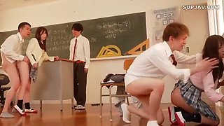 Blk-022 Kira Gal - Entangling Tongues In Nasty Sex - Lip Fuck - Black Kira, Kyra Black And Asami Jun