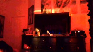 Very Hot Amateur French Teen couple tit fuck on Webcam