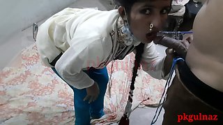 Desi Indian Maid Blowjob And Cum In Mouth