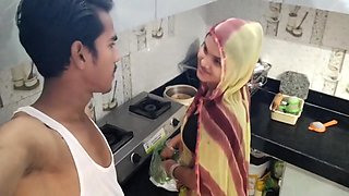 Naughty Housewife Indian Desi Bhabhi With Cooking Making By - Vinodshorts