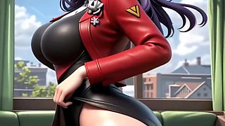 AI anime girls dancing compilation