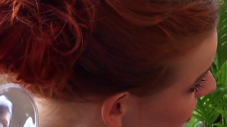 First Time in a Double Fuck! Two Sugar Daddies Fuck a Fitness Girl Hard in a Sex Hostel!