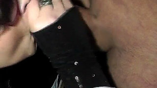 Swallowing 40 Loads From Over 20 Guys in a Bar