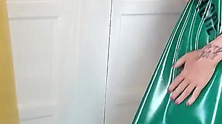 Squirting Pvc Apron Slut