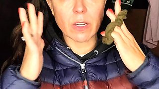 Webcam brunette furios anger masturbation 1