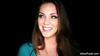 Behind the scenes fun with busty Alison Tyler