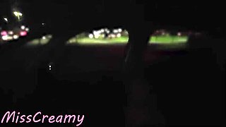 French Teacher Public Blowjob - Amateur Wife Sucks Stranger in Parking Lot for Cuckold Husband