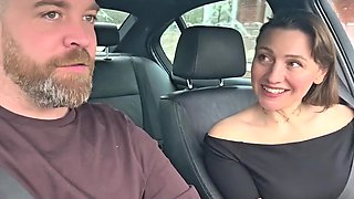 Hot amateur sex with a horny MILF that asked me for a drive!