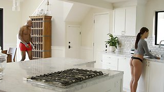 Adriana Chechik gets her asshole gapped by bbc