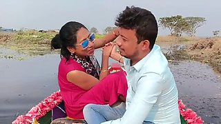 Dean Jones Fucks New Couple Hard on Boat - Blowjob & Bondage Sex with Mature Indian MILF
