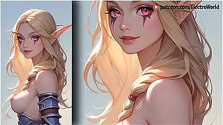 Sylvanas Windrunner And Her Naked Body Wants To Fuck You