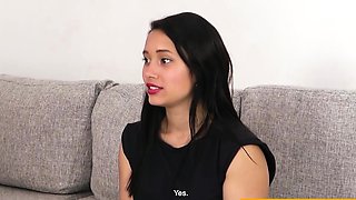 Horny Latina Pornstar Lia Ponce First EVER CASTING