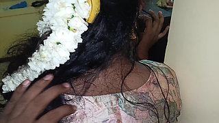 College Girl Hot Romance in Kitchen