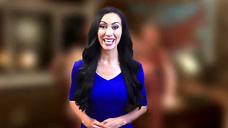 The gal unexpectedly got into a three way.. futa Cougar and sissy femboy nails tart and jism in honeypot and throat