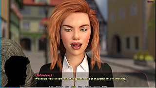 Haley Story #12 - Haley gave Johannes a blowjob. Hayley, Mr Andrew and Johannes went out and Johannes fucked Hayley hard
