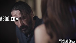 Naughty Latina stepdaughter meet and fuck big dick mature stepdad