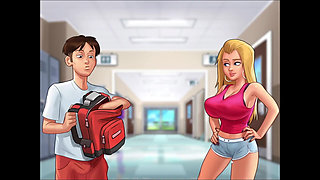 Summertime Saga Roxxy [01] Animation Collection [part 34] Nude Sex Game Play [18+] Adult Game