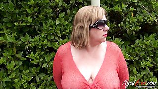 Irresistible Auntie Trisha's agedlove scene