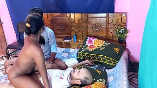 Homemade Sex Of Two Young Guys And A Girl Bengali Swinger Threesome Fuck Part 2