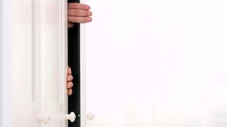 Excellent dp party with big tits brunette