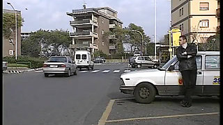 Taxi Driver Pounds Hot Babes Hard in Bedroom