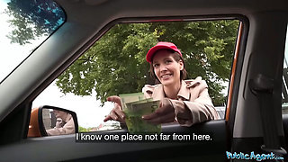 Shy Waitress Gets More Than Tip - Public Blowjob & Hardcore Sex with Mia Moon