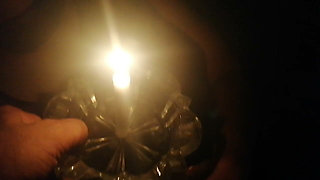 Auny Took Power Cut to Do a Awesome Trick to Get Young Guy Dick