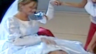 Young Blonde Bride in Venice - First Anal by Her Husband